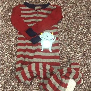 Carters footed pajamas